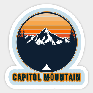 Capitol Mountain Sticker